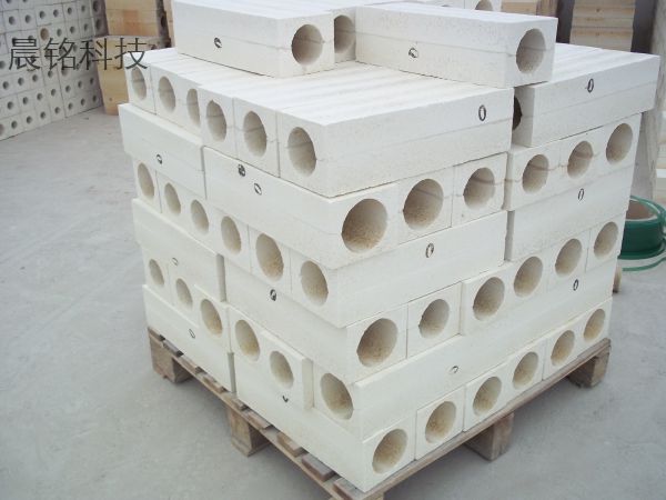 Corundum burner brick